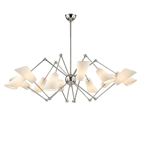 A large image of the Hudson Valley Lighting 5312 Polished Nickel