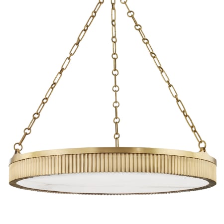 A large image of the Hudson Valley Lighting 532 Aged Brass