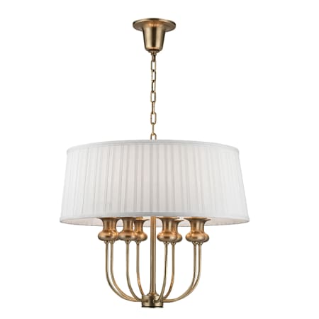 A large image of the Hudson Valley Lighting 5408 Aged Brass