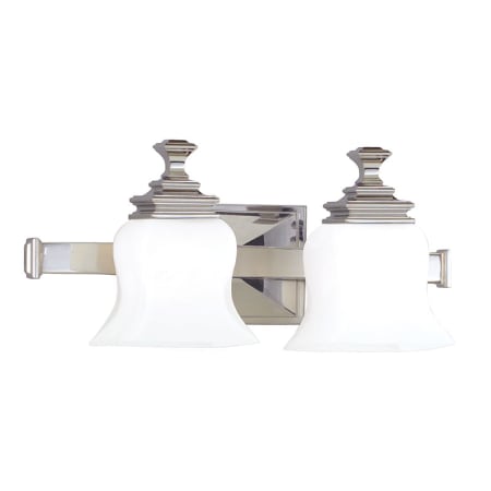 A large image of the Hudson Valley Lighting 5502 Polished Nickel