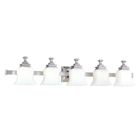 A large image of the Hudson Valley Lighting 5505 Polished Nickel