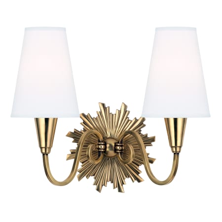 A large image of the Hudson Valley Lighting 5592-WS Aged Brass