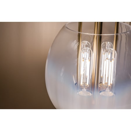 A large image of the Hudson Valley Lighting 5709 Shade Detail