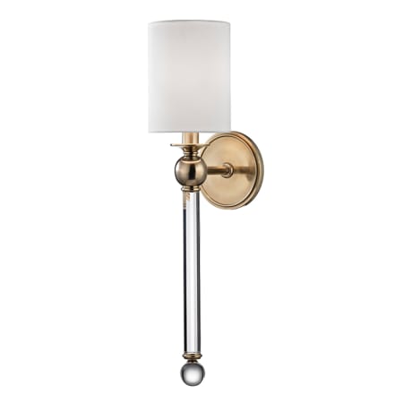A large image of the Hudson Valley Lighting 6031 Aged Brass