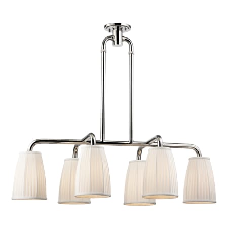 A large image of the Hudson Valley Lighting 6066 Polished Nickel