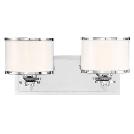 A large image of the Hudson Valley Lighting 6102 Polished Nickel