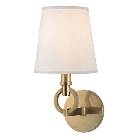 A large image of the Hudson Valley Lighting 611 Aged Brass