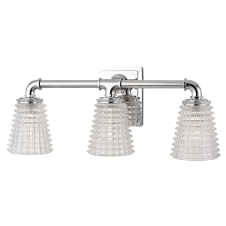 A large image of the Hudson Valley Lighting 6223 Polished Chrome