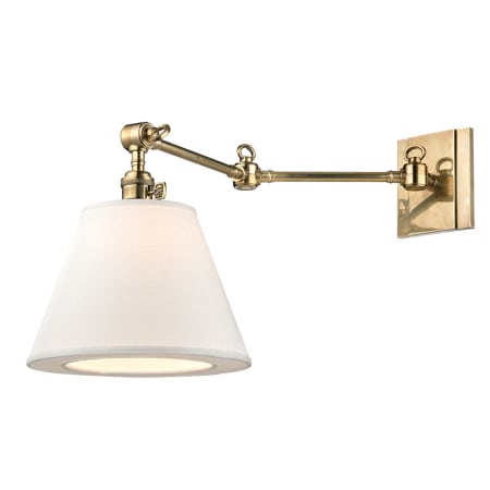A large image of the Hudson Valley Lighting 6233 Aged Brass