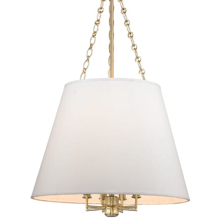 A large image of the Hudson Valley Lighting 6422 Aged Brass