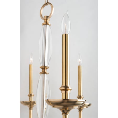 A large image of the Hudson Valley Lighting 6428 Candle Detail