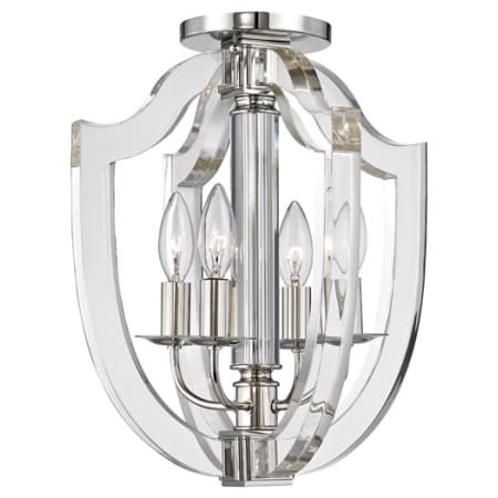 A large image of the Hudson Valley Lighting 6500 Polished Nickel