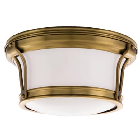 A large image of the Hudson Valley Lighting 6510 Aged Brass