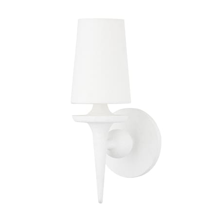 A large image of the Hudson Valley Lighting 6601 White Plaster