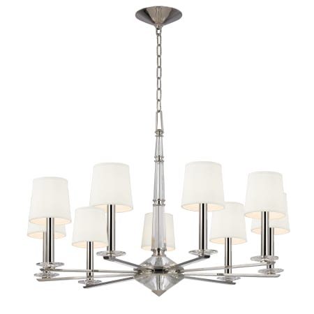 A large image of the Hudson Valley Lighting 6619 Polished Nickel