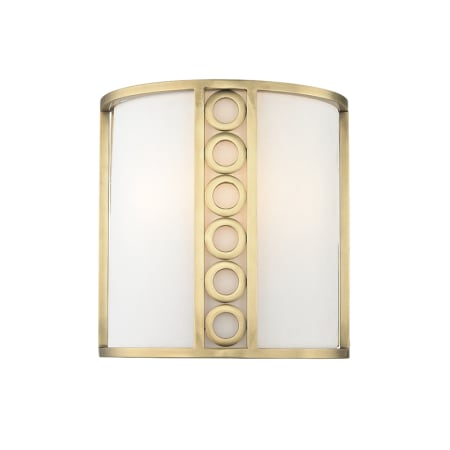 A large image of the Hudson Valley Lighting 6700 Aged Brass