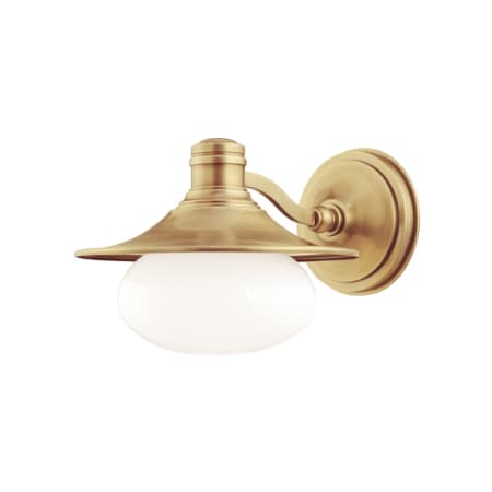 A large image of the Hudson Valley Lighting 6701 Aged Brass