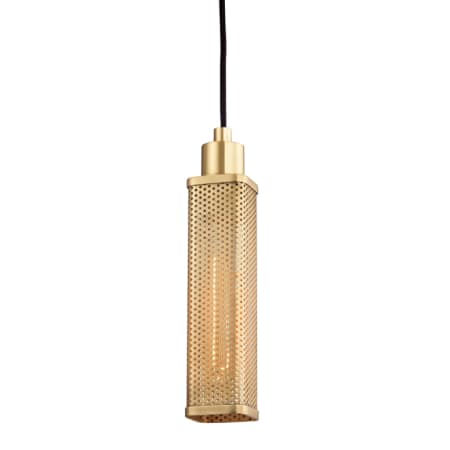 A large image of the Hudson Valley Lighting 7033 Aged Brass