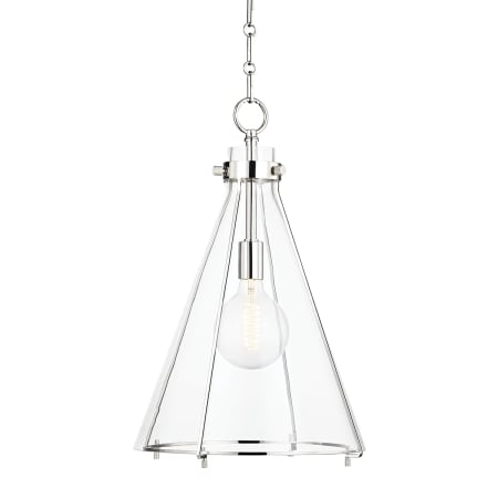 A large image of the Hudson Valley Lighting 7304 Polished Nickel