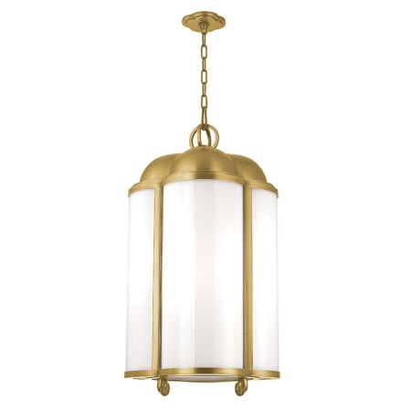 A large image of the Hudson Valley Lighting 7618 Aged Brass
