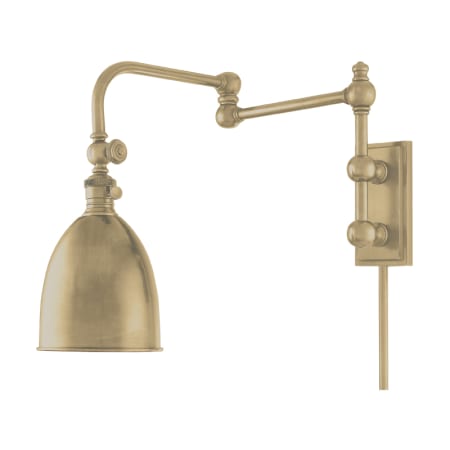 A large image of the Hudson Valley Lighting 771 Aged Brass