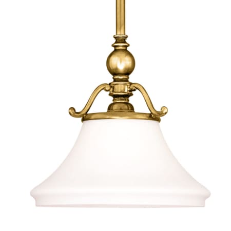 A large image of the Hudson Valley Lighting 7821 Aged Brass