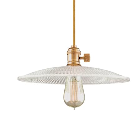 A large image of the Hudson Valley Lighting 8002-GS4 Aged Brass