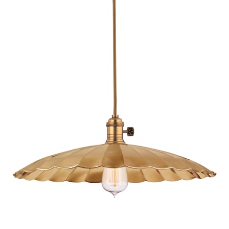 A large image of the Hudson Valley Lighting 8002-ML3 Aged Brass