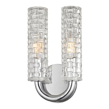 A large image of the Hudson Valley Lighting 8010 Polished Nickel