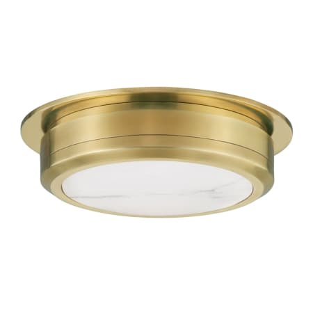 A large image of the Hudson Valley Lighting 8014 Aged Brass