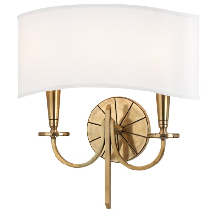 A large image of the Hudson Valley Lighting 8022 Aged Brass