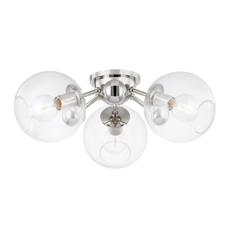A large image of the Hudson Valley Lighting 8025 Polished Nickel