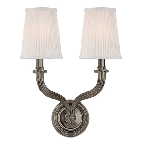 A large image of the Hudson Valley Lighting 8112 Antique Nickel