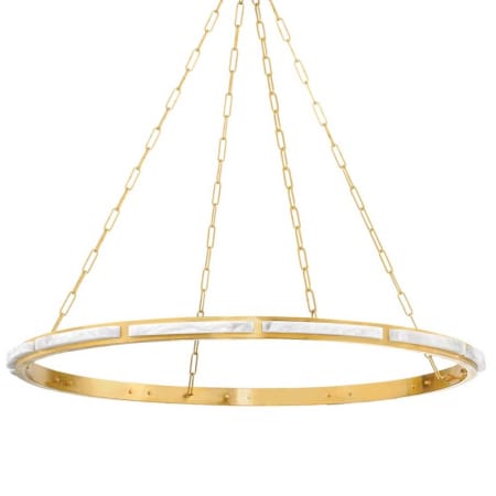 A large image of the Hudson Valley Lighting 8148 Aged Brass