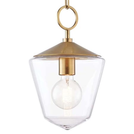 A large image of the Hudson Valley Lighting 8308 Aged Brass