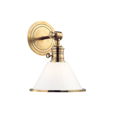 A large image of the Hudson Valley Lighting 8331 Aged Brass