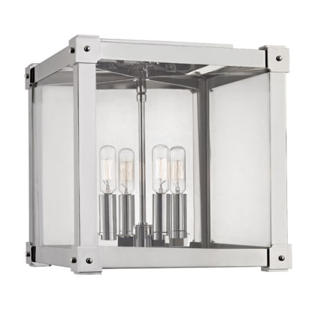 A large image of the Hudson Valley Lighting 8600 Polished Nickel