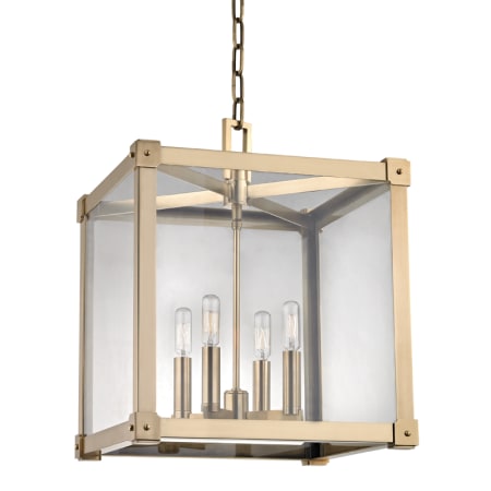 A large image of the Hudson Valley Lighting 8616 Aged Brass