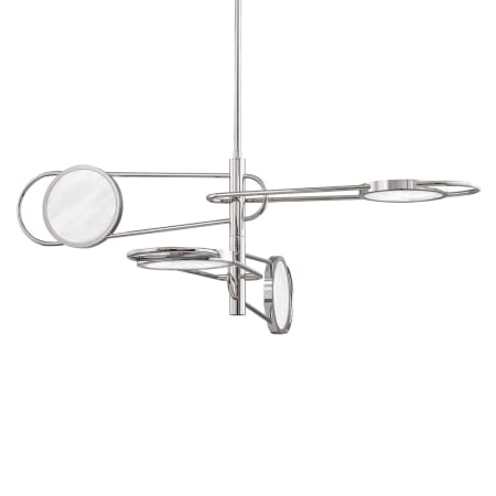 A large image of the Hudson Valley Lighting 8724 Burnished Nickel