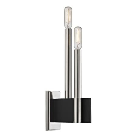 A large image of the Hudson Valley Lighting 8812 Polished Nickel