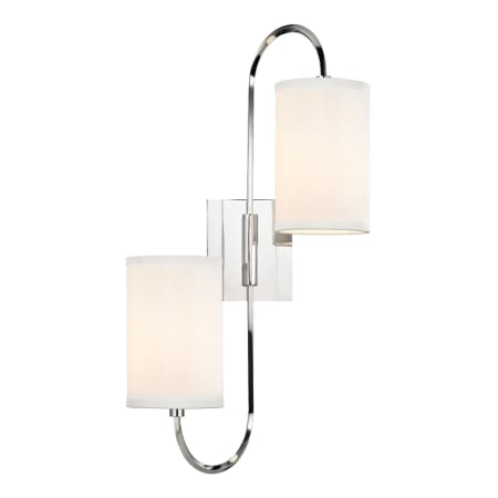 A large image of the Hudson Valley Lighting 9100 Polished Nickel