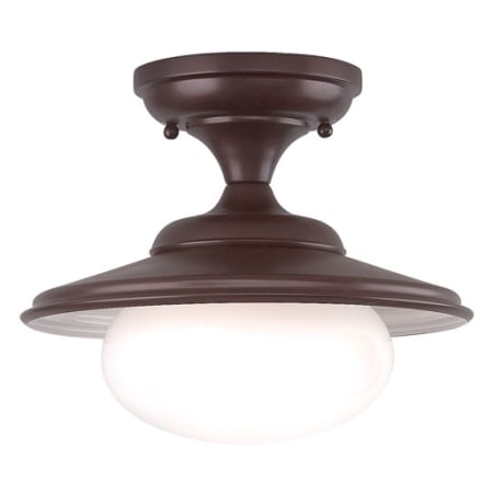 A large image of the Hudson Valley Lighting 9101 Old Bronze