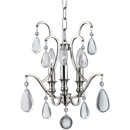 A large image of the Hudson Valley Lighting 9303 Polished Nickel