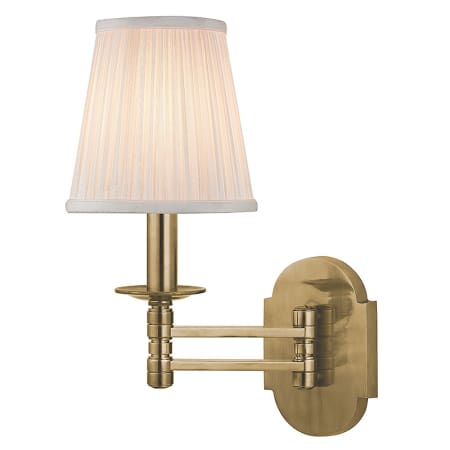 A large image of the Hudson Valley Lighting 9310 Aged Brass