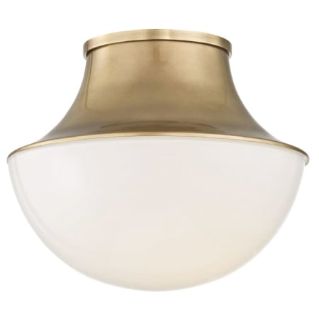 A large image of the Hudson Valley Lighting 9411 Aged Brass