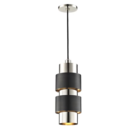 A large image of the Hudson Valley Lighting 9422 Polished Nickel / Old Bronze Combo