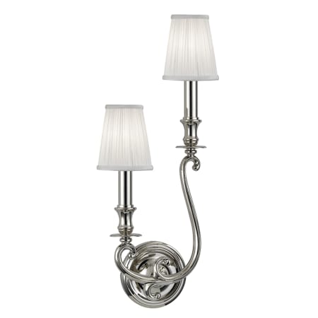 A large image of the Hudson Valley Lighting 9442R Polished Nickel