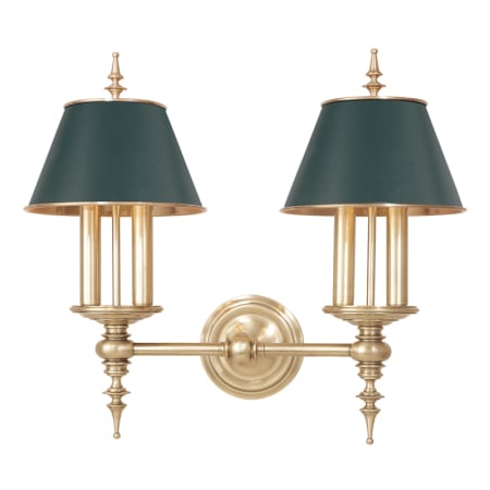 A large image of the Hudson Valley Lighting 9502 Aged Brass