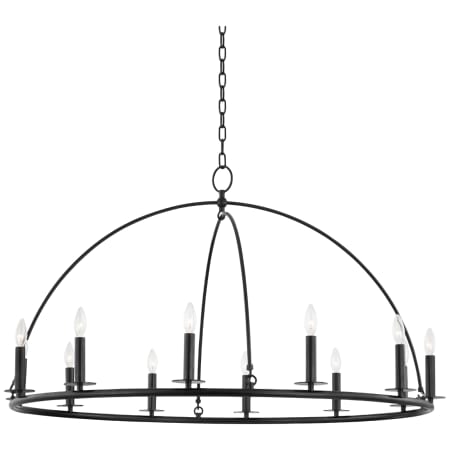 A large image of the Hudson Valley Lighting 9547 Aged Iron