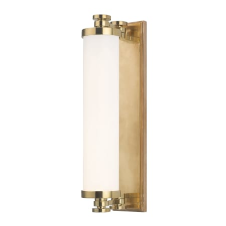 A large image of the Hudson Valley Lighting 9708 Aged Brass